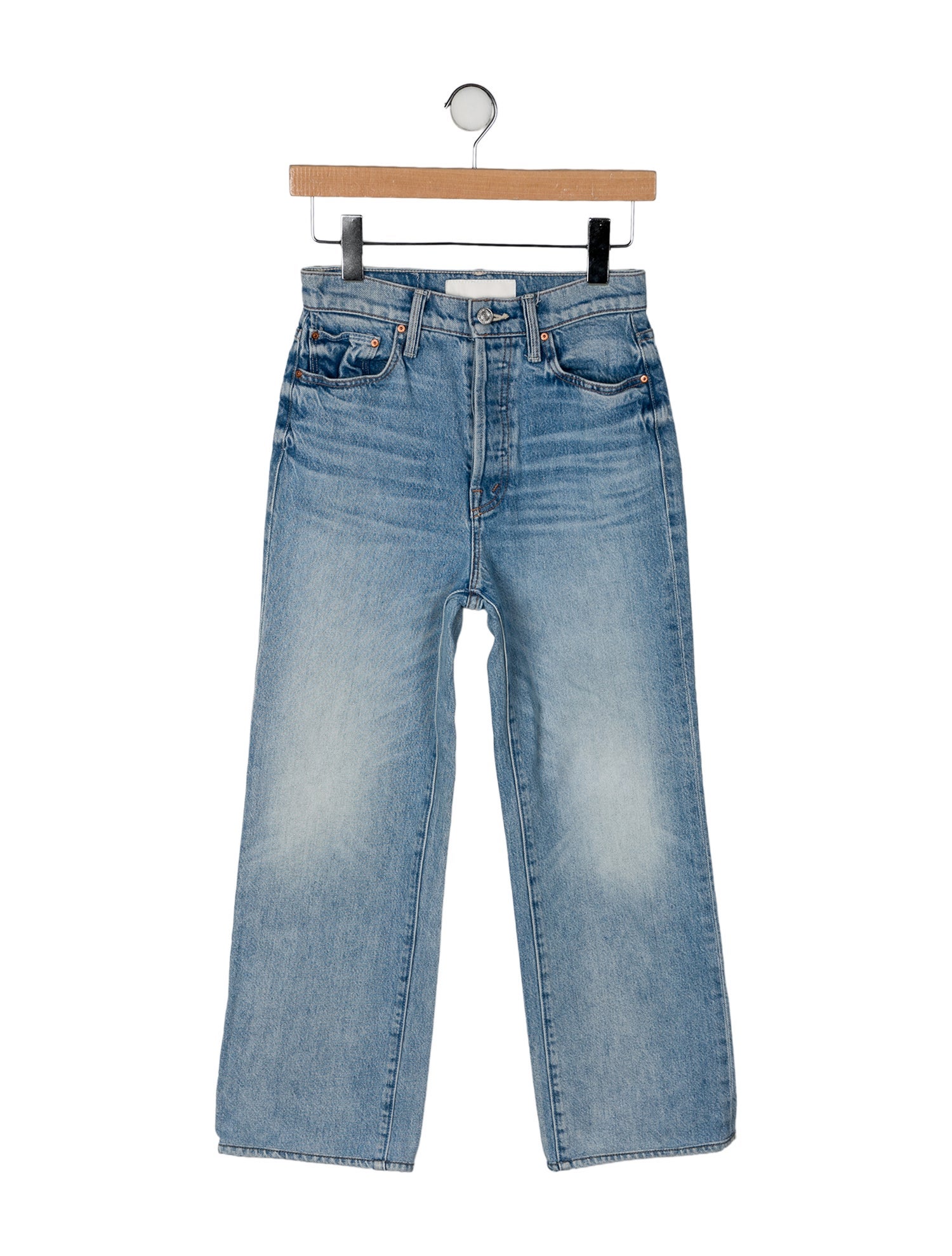Mother High-Rise Wide Leg Jeans