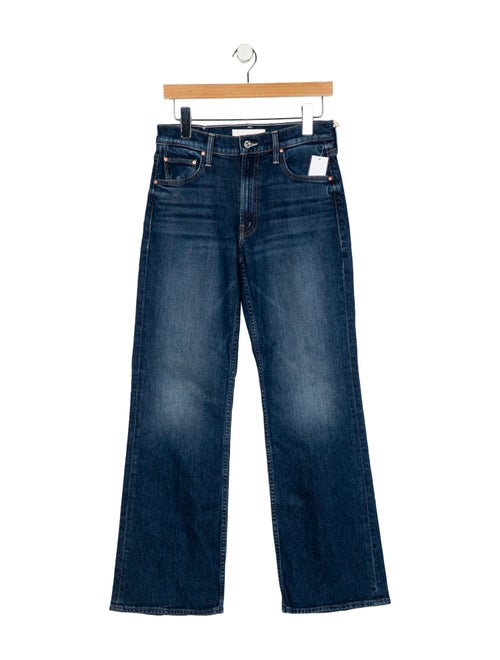 Mother The Bookie Sneak Wide Leg Jeans