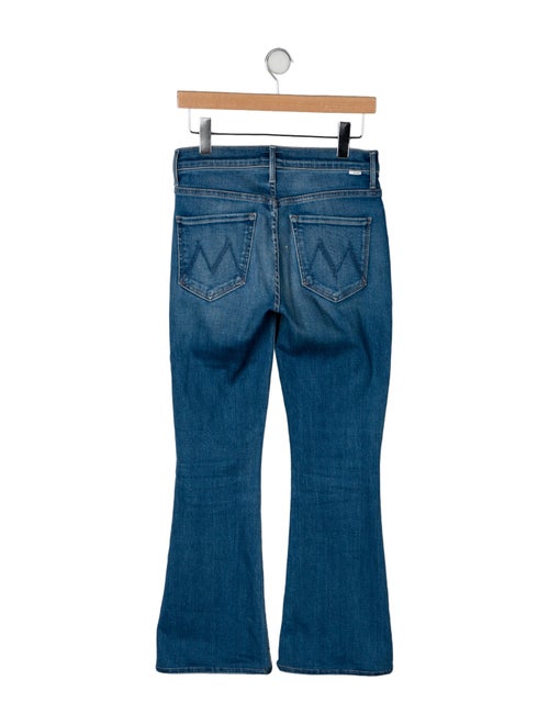 Mother Mid-Rise Wide Leg Jeans