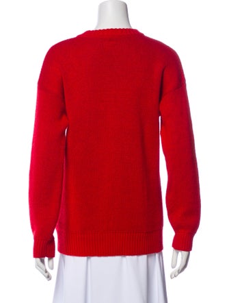 Mother Alpaca Graphic Print Sweater