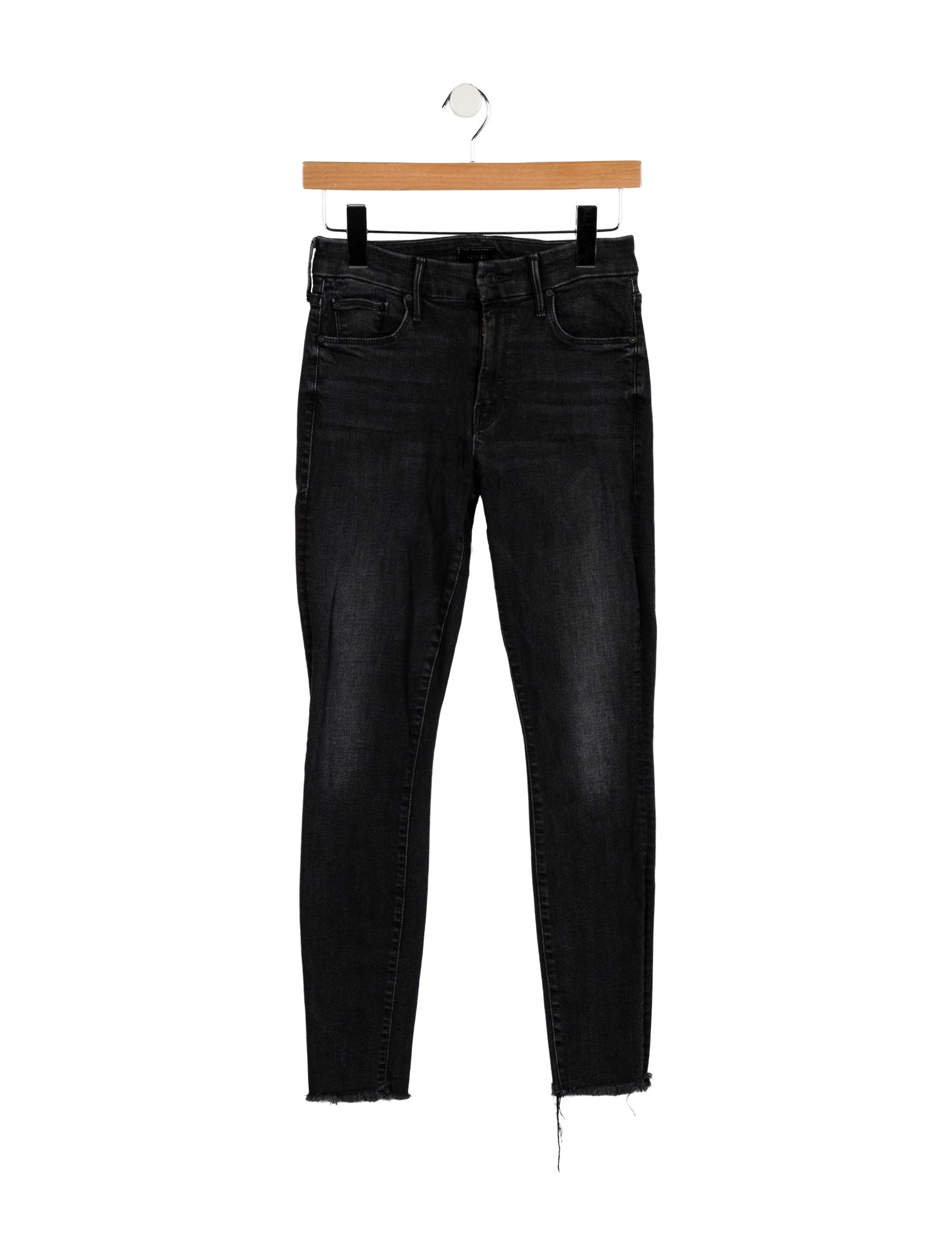 Mother Mid-Rise Skinny Leg Jeans