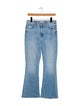 Mother Mid-Rise Wide Leg Jeans