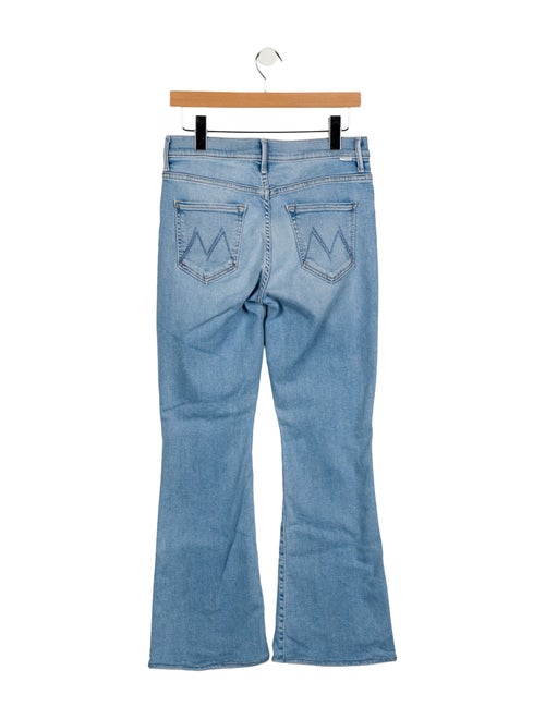 Mother Mid-Rise Wide Leg Jeans