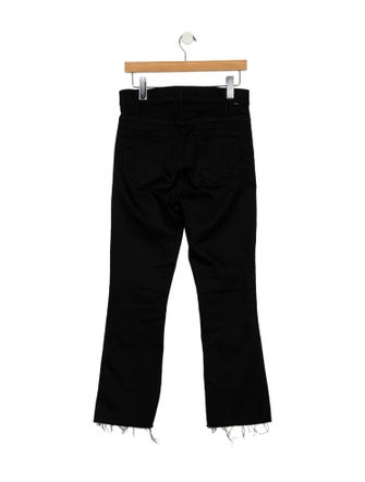 Mother High-Rise Straight Leg Jeans