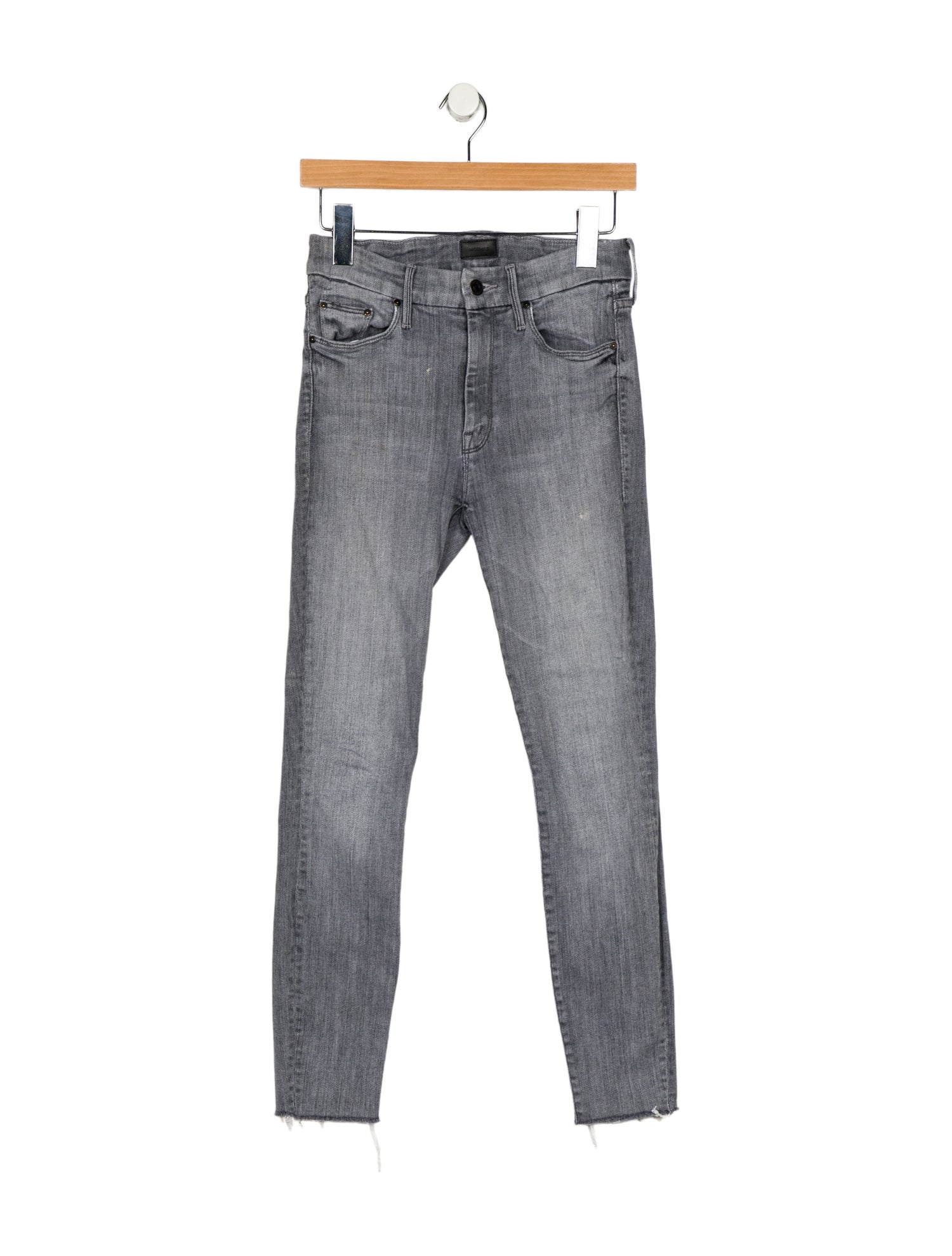 Mother Mid-Rise Skinny Leg Jeans