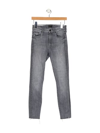 Mother Mid-Rise Skinny Leg Jeans
