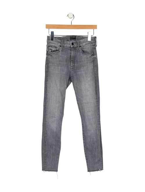 Mother Mid-Rise Skinny Leg Jeans