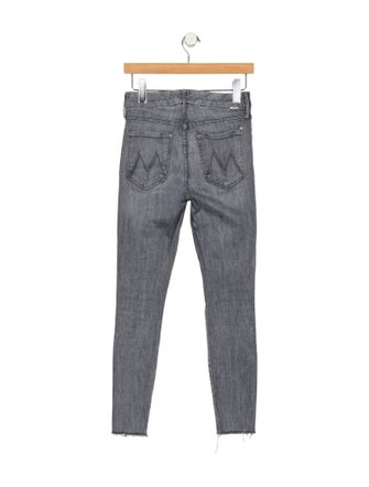 Mother Mid-Rise Skinny Leg Jeans