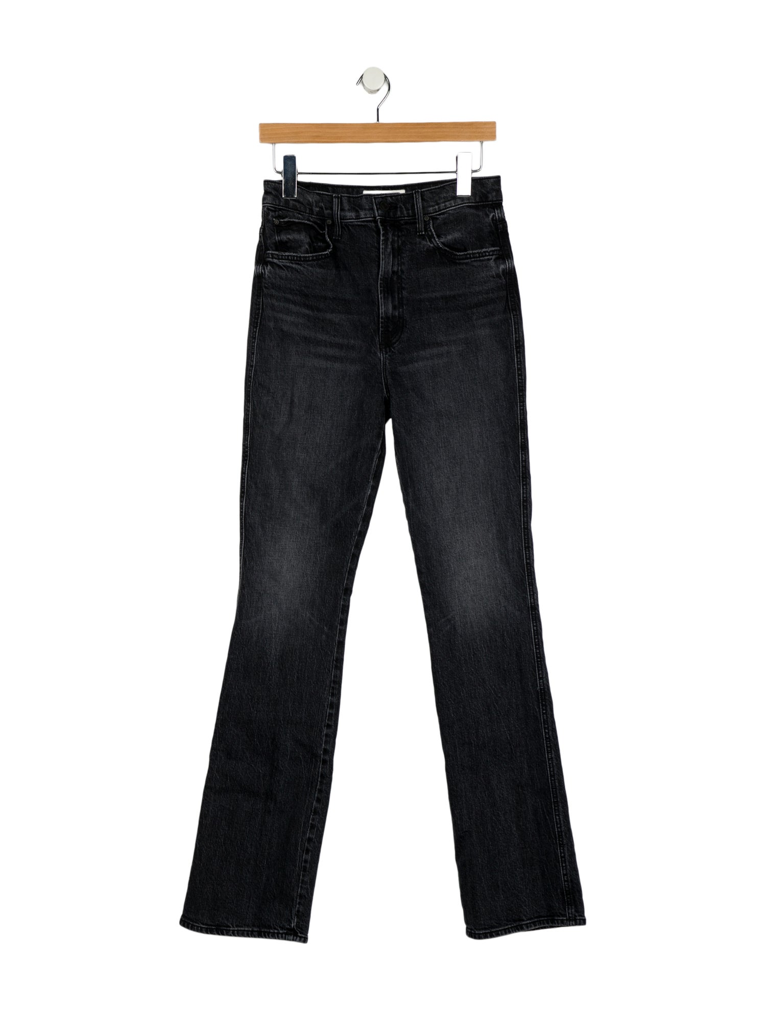 Mother High-Rise Straight Leg Jeans
