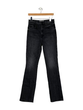 Mother High-Rise Straight Leg Jeans