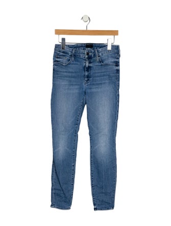 Mother Mid-Rise Skinny Leg Jeans