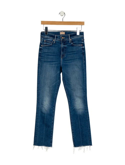 Mother The Rascal Ankle Fray Skinny Leg Jeans