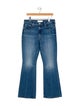 Mother Mid-Rise Wide Leg Jeans