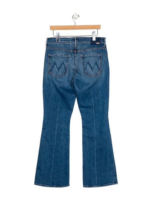 Mother Mid-Rise Wide Leg Jeans