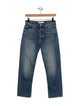 Mother Mid-Rise Straight Leg Jeans