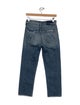 Mother Mid-Rise Straight Leg Jeans