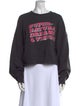 Mother Graphic Print Crew Neck Sweatshirt