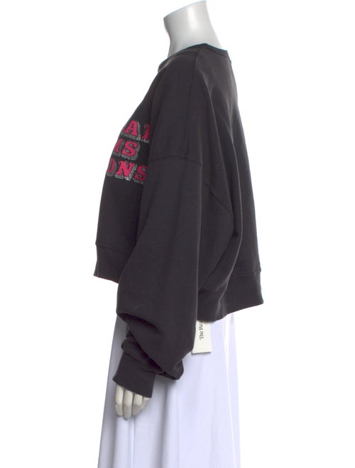 Mother Graphic Print Crew Neck Sweatshirt