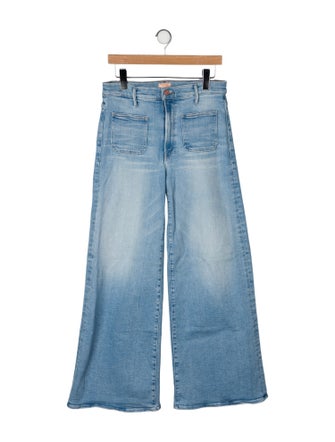 Mother High-Rise Wide Leg Jeans