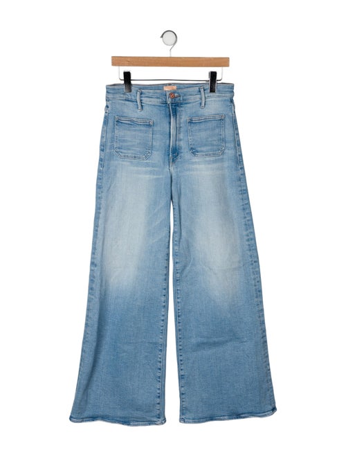 Mother High-Rise Wide Leg Jeans