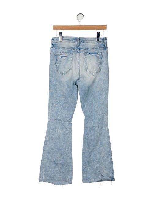 Mother Mid-Rise Wide Leg Jeans
