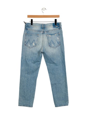 Mother High-Rise Straight Leg Jeans