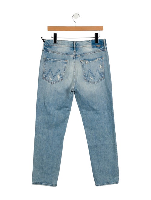 Mother High-Rise Straight Leg Jeans