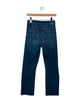 Mother Mid-Rise Straight Leg Jeans