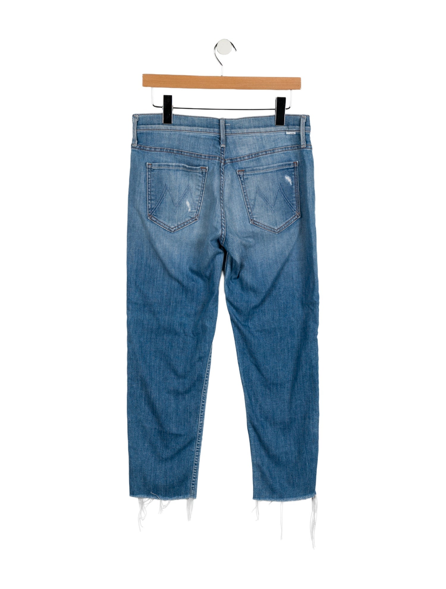 Mother Mid-Rise Skinny Leg Jeans