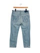 Mother Mid-Rise Straight Leg Jeans