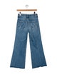 Mother Mid-Rise Wide Leg Jeans