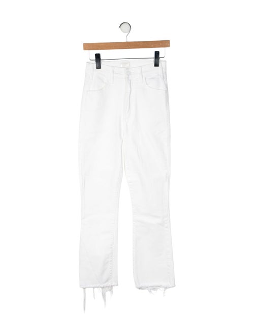 Mother Mid-Rise Straight Leg Jeans