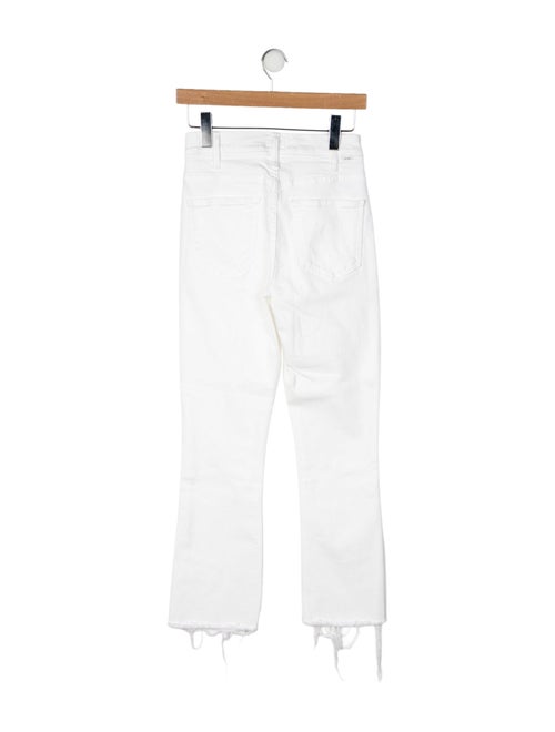 Mother Mid-Rise Straight Leg Jeans