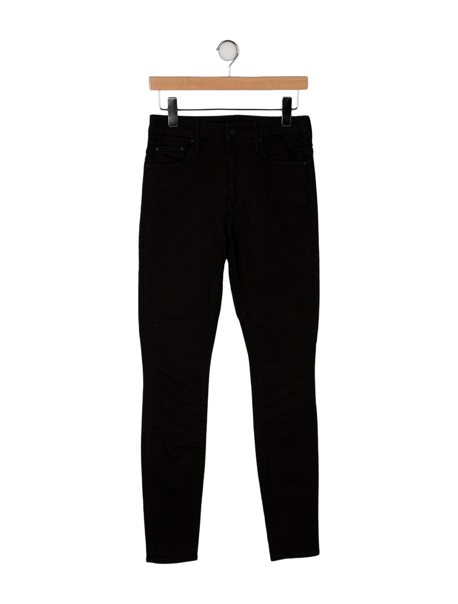 Mother Mid-Rise Skinny Leg Jeans