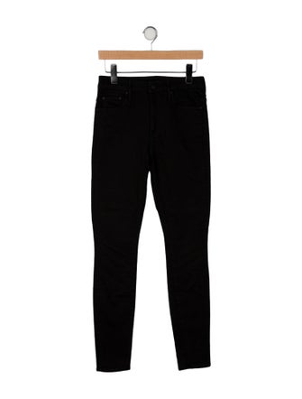 Mother Mid-Rise Skinny Leg Jeans