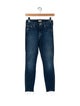 Mother Mid-Rise Skinny Leg Jeans