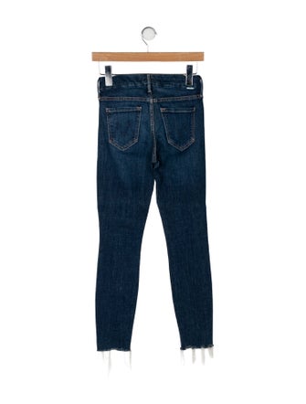 Mother Mid-Rise Skinny Leg Jeans