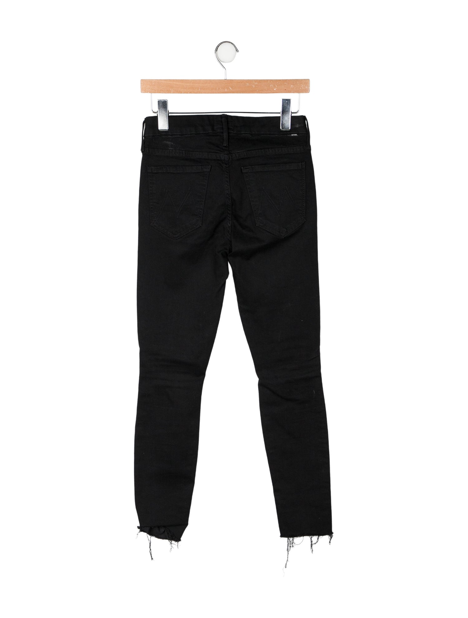 Mother Mid-Rise Skinny Leg Jeans
