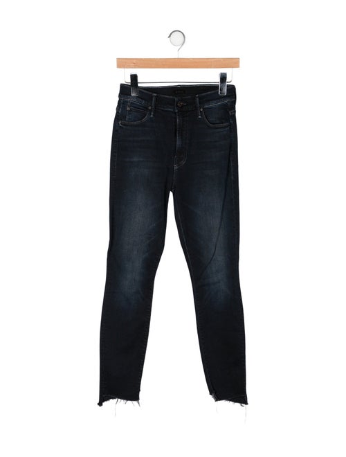 Mother Mid-Rise Skinny Leg Jeans