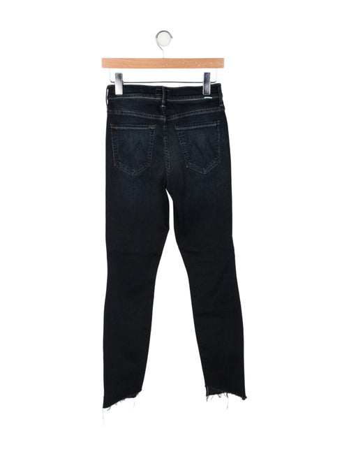 Mother Mid-Rise Skinny Leg Jeans