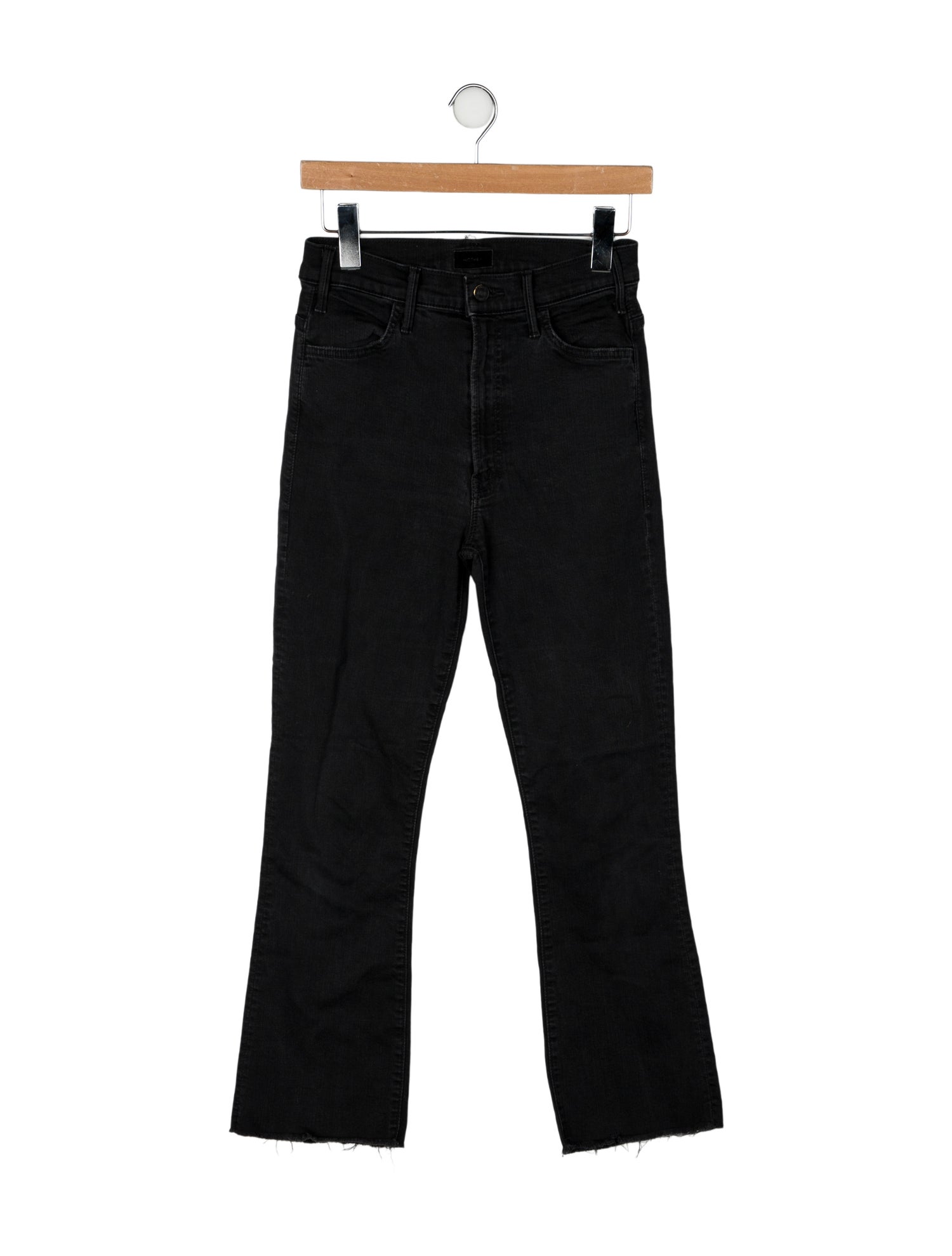 Mother Mid-Rise Straight Leg Jeans