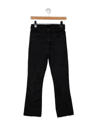 Mother Mid-Rise Straight Leg Jeans