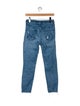 Mother Mid-Rise Skinny Leg Jeans