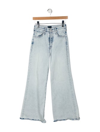 Mother High-Rise Wide Leg Jeans