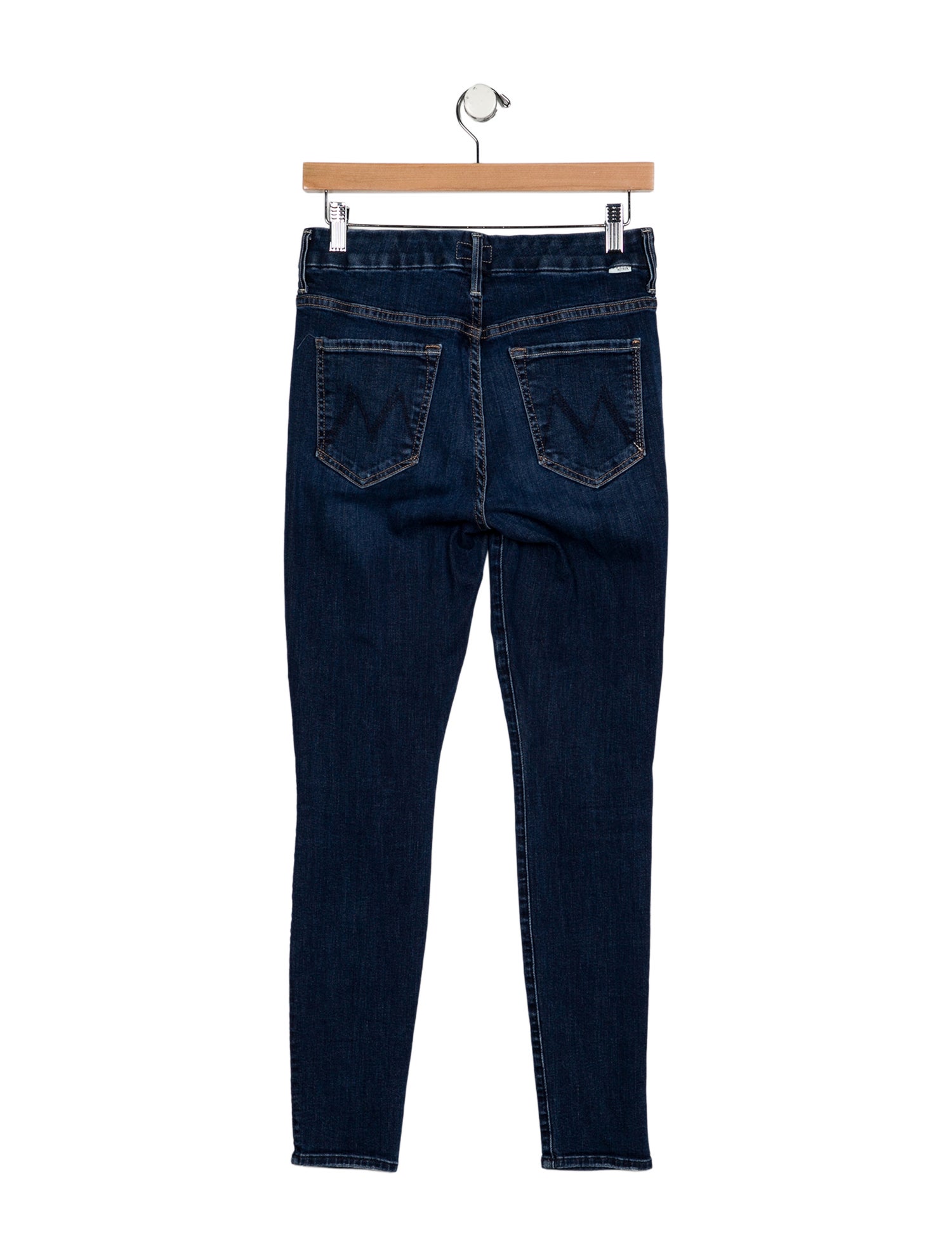 Mother Mid-Rise Skinny Leg Jeans