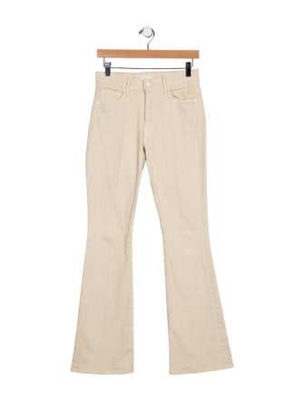 Mother Mid-Rise Wide Leg Jeans