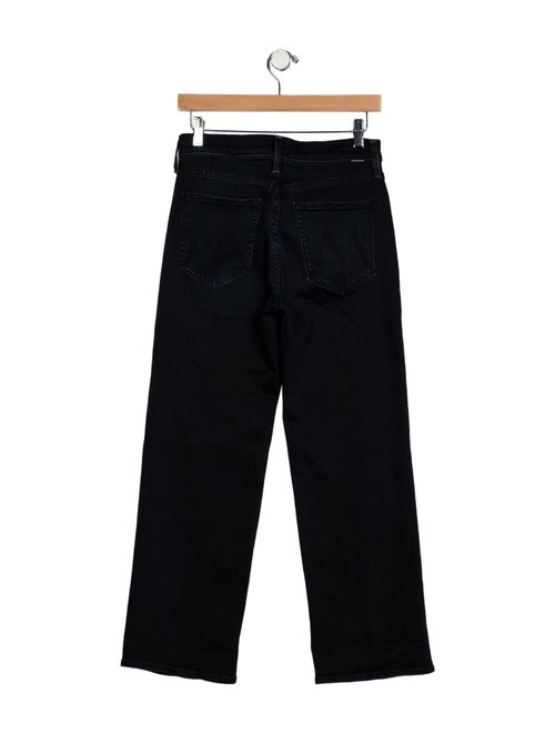 Mother Mid-Rise Straight Leg Jeans