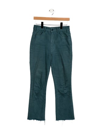 Mother High-Rise Straight Leg Jeans