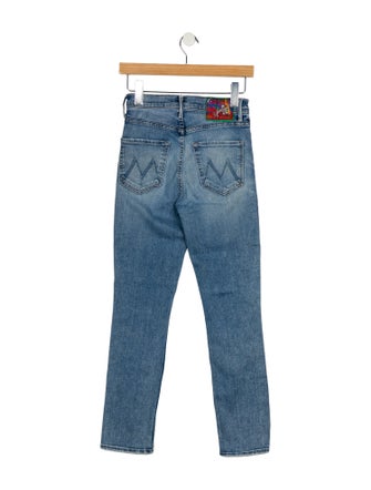 Mother High-Rise Skinny Leg Jeans