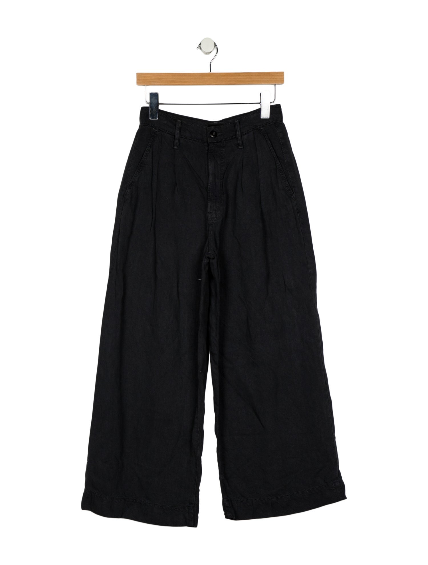 Mother High Waisted Pouty Prep Ankle Wide Leg Pants